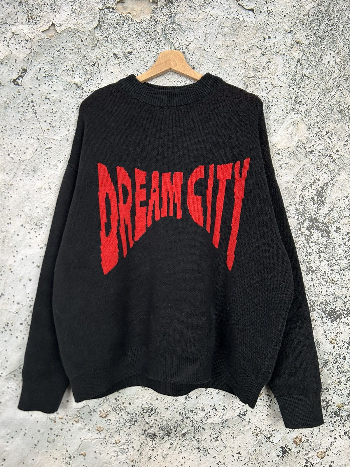 Weekday Weekday Flame Jaquard Sweater Grailed