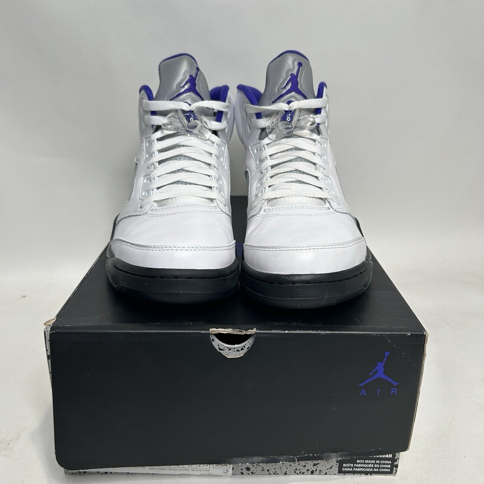 Nike Nike Air Jordan 5 Retro “Dark Concord” 2024 Size US 9.5 / EU 42-43 - 2 Thumbnail