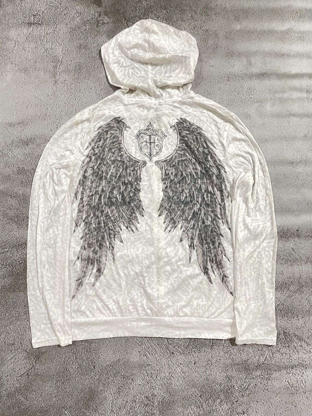 Beauty Beast × Hysteric Glamour × Japanese Brand Triple Heart Mesh Zipp Hoodie Wings Style Size M / US 6-8 / IT 42-44 - 1 Thumbnail