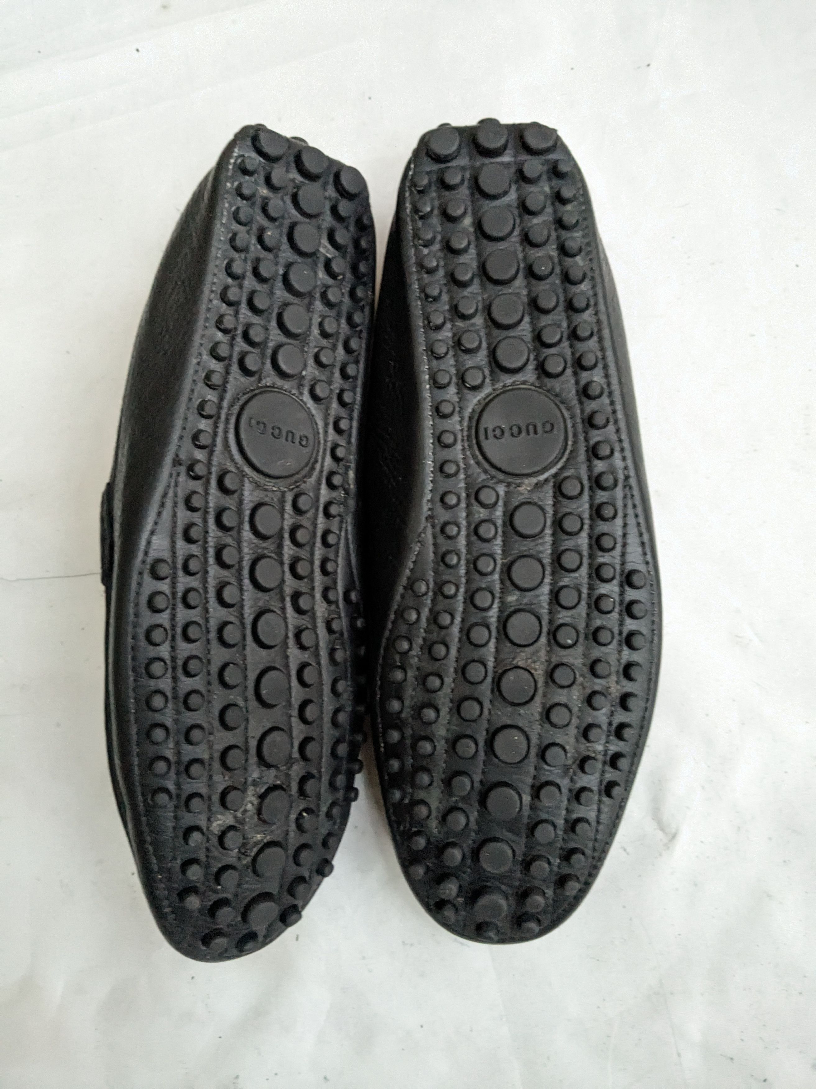 Gucci Gucci Horsebit Driving Loafers Black Leather 10.5 Slip On Size US 10.5 / EU 43-44 - 13 Thumbnail