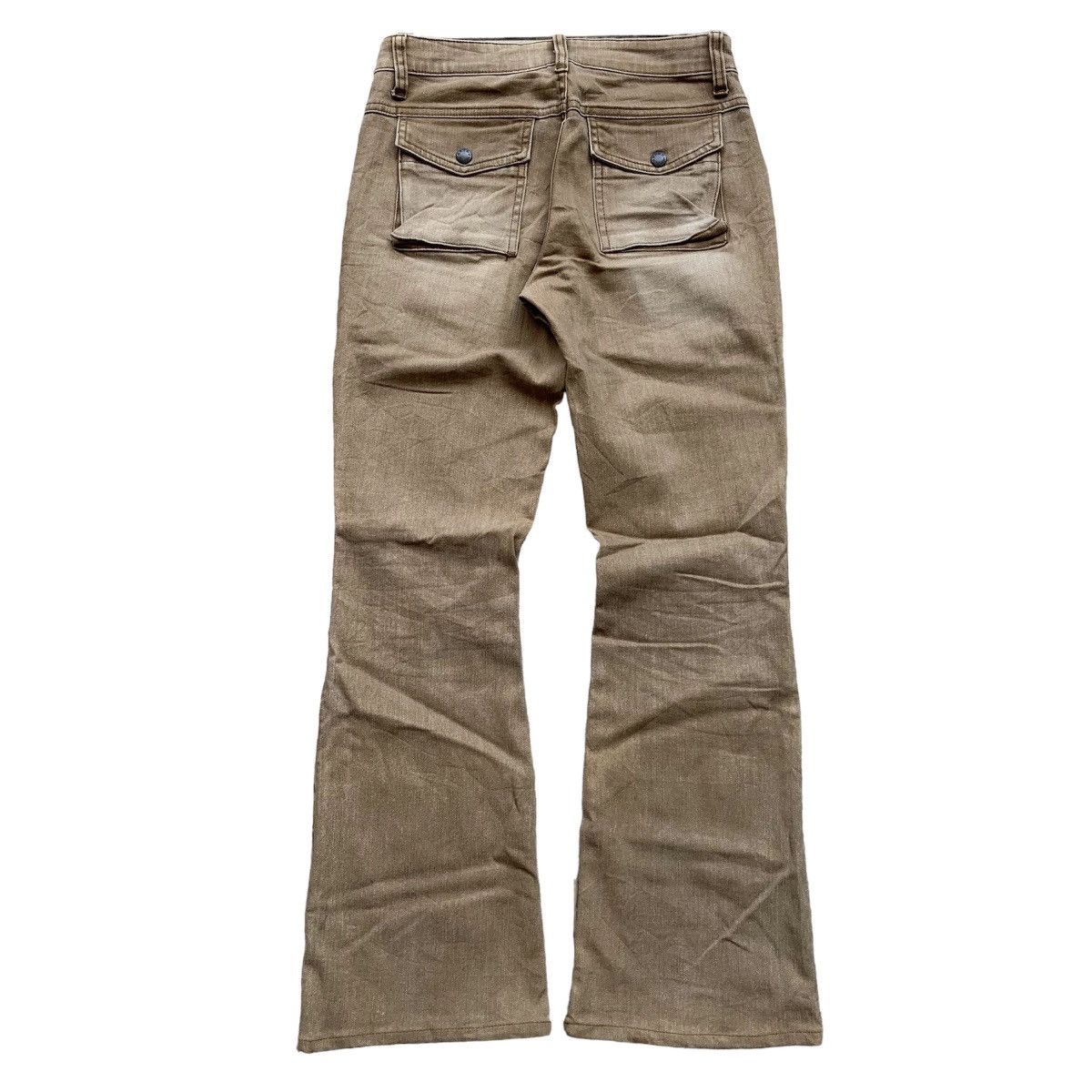 Hysteric Glamour × Japanese Brand × PPFM Dear Heart Flare Bush Pants Size US 28 / EU 44 - 3 Thumbnail