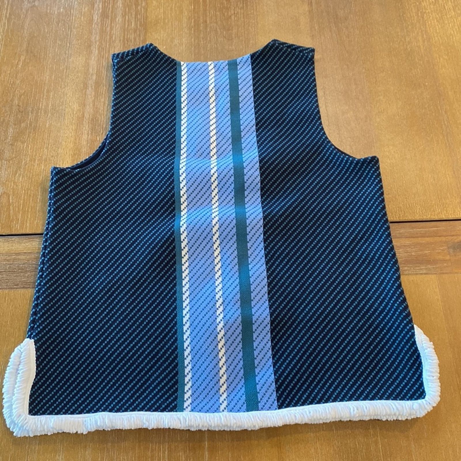 Ann Taylor Ann Taylor Vista Sweater Loop Fringe Dot tanktop split side Size S / US 4 / IT 40 - 6 Thumbnail