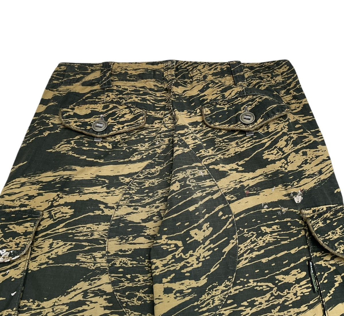 If Six Was Nine × Japanese Brand Rare Vintage Back Channel USN Tiger Stripe Cargo Pants 2000s Size US 33 - 4 Thumbnail