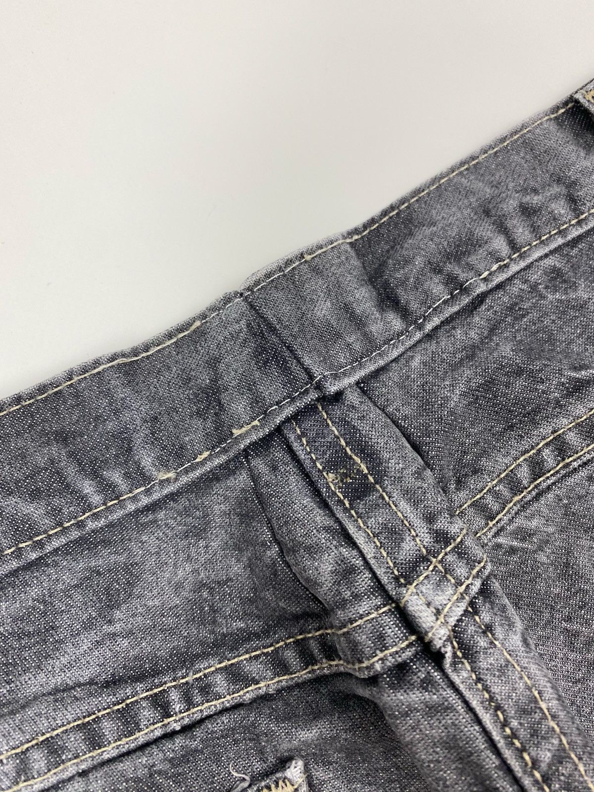 Dickies Dickies Loose Fit Washed Grey Carpenter Denim Pants 34X30 Size US 34 / EU 50 - 10 Thumbnail