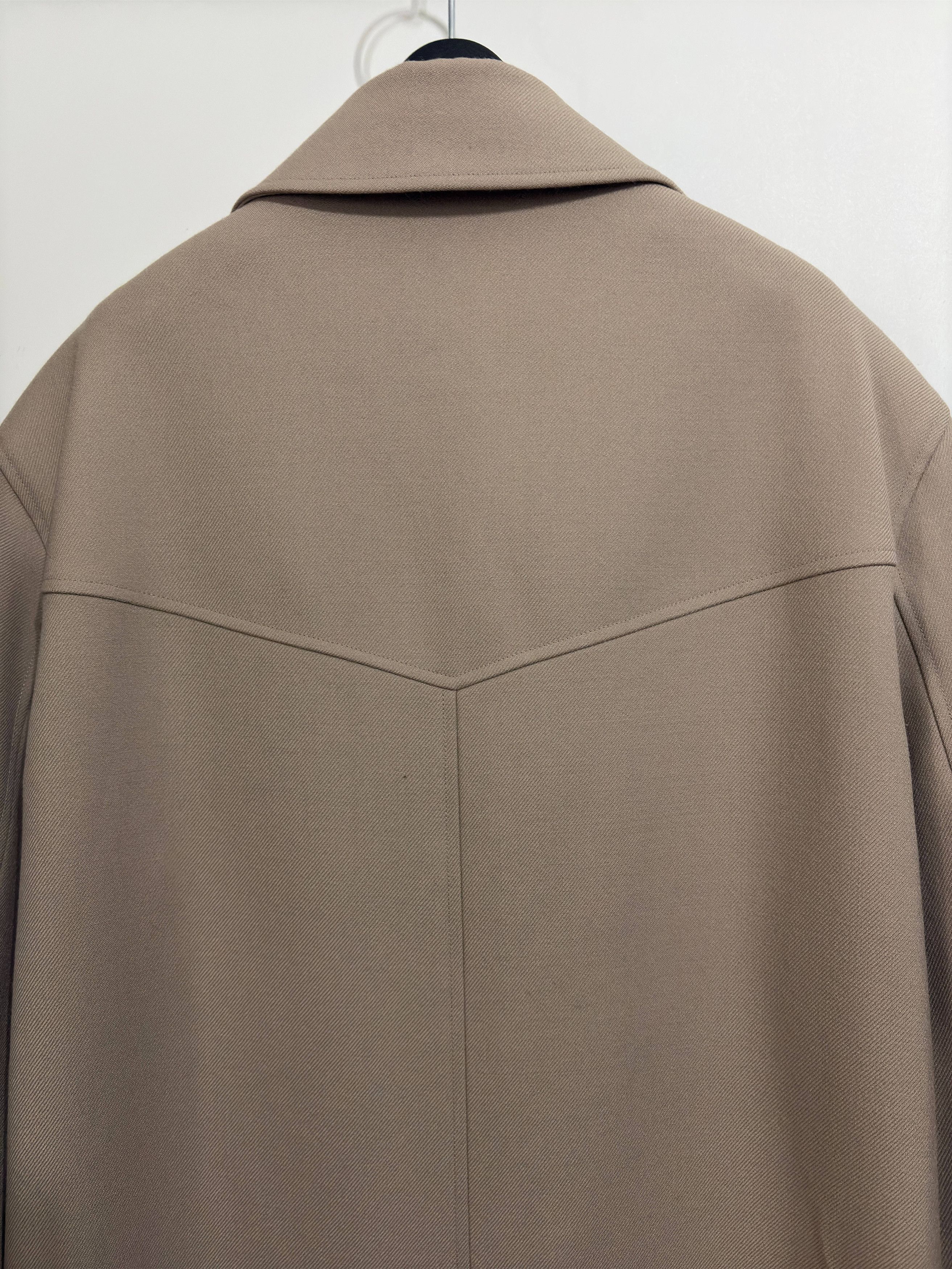 Commission Signature Flap Collar Long Coat Size US M / EU 48-50 / 2 - 5 Thumbnail