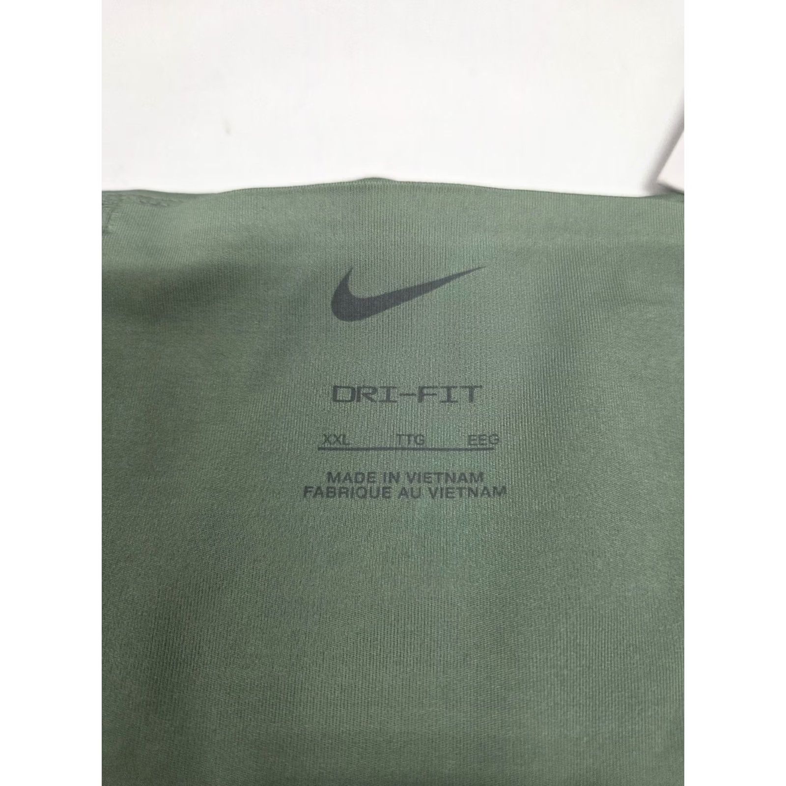 Nike Nike One Luxe Womens Tight Fit Mid Rise Training Leggings Lt Green 2XL Size 40" / US 18 - 4 Thumbnail