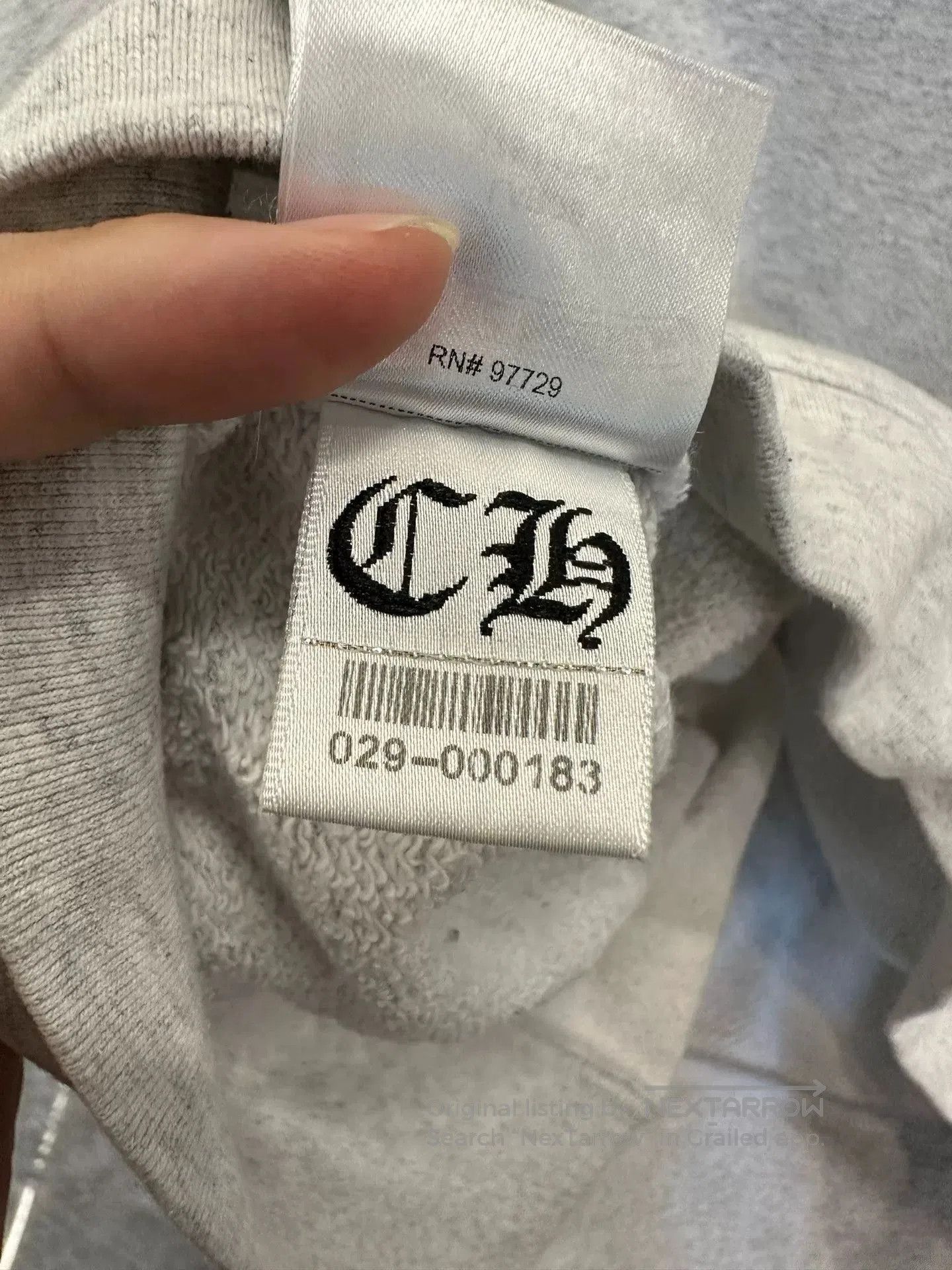 Chrome Hearts Chrome Hearts Mattyboy Graffiti Gray Crewneck. Size US L / EU 52-54 / 3 - 6 Thumbnail