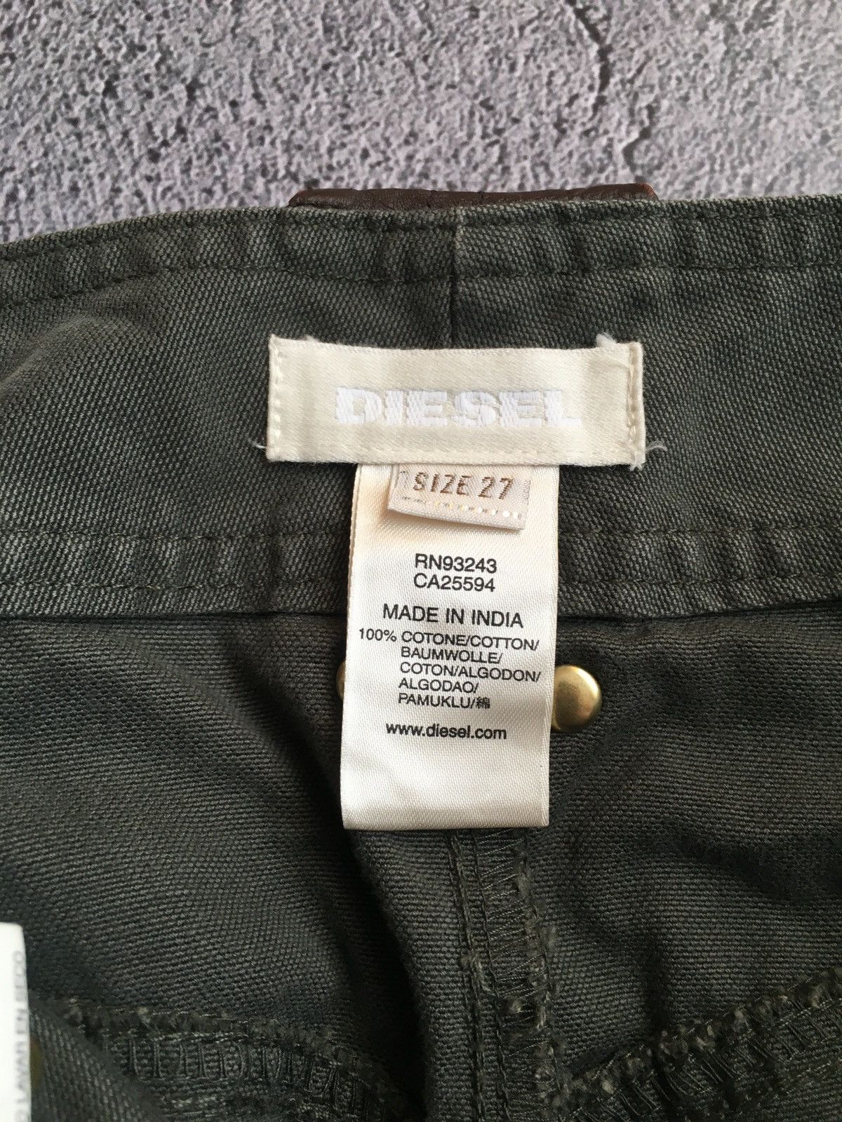 Diesel 🐜 Diesel Vintage Y2K Cargo Midi Skirt Size 27" / US 4 / IT 40 - 6 Thumbnail