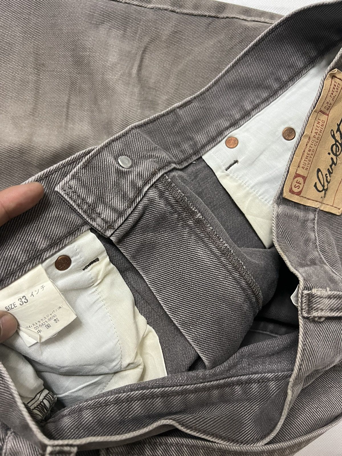 Levi's Vintage Levis Strauss Signature Distressed Denim Size US 32 / EU 48 - 3 Thumbnail