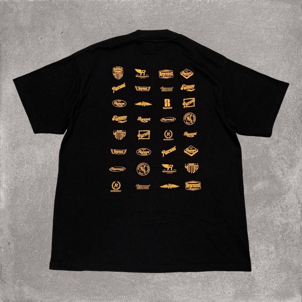 Represent Clo. Represent Large Sample Logo Graphic Jet Black Tee Size US L / EU 52-54 / 3 - 2 Thumbnail