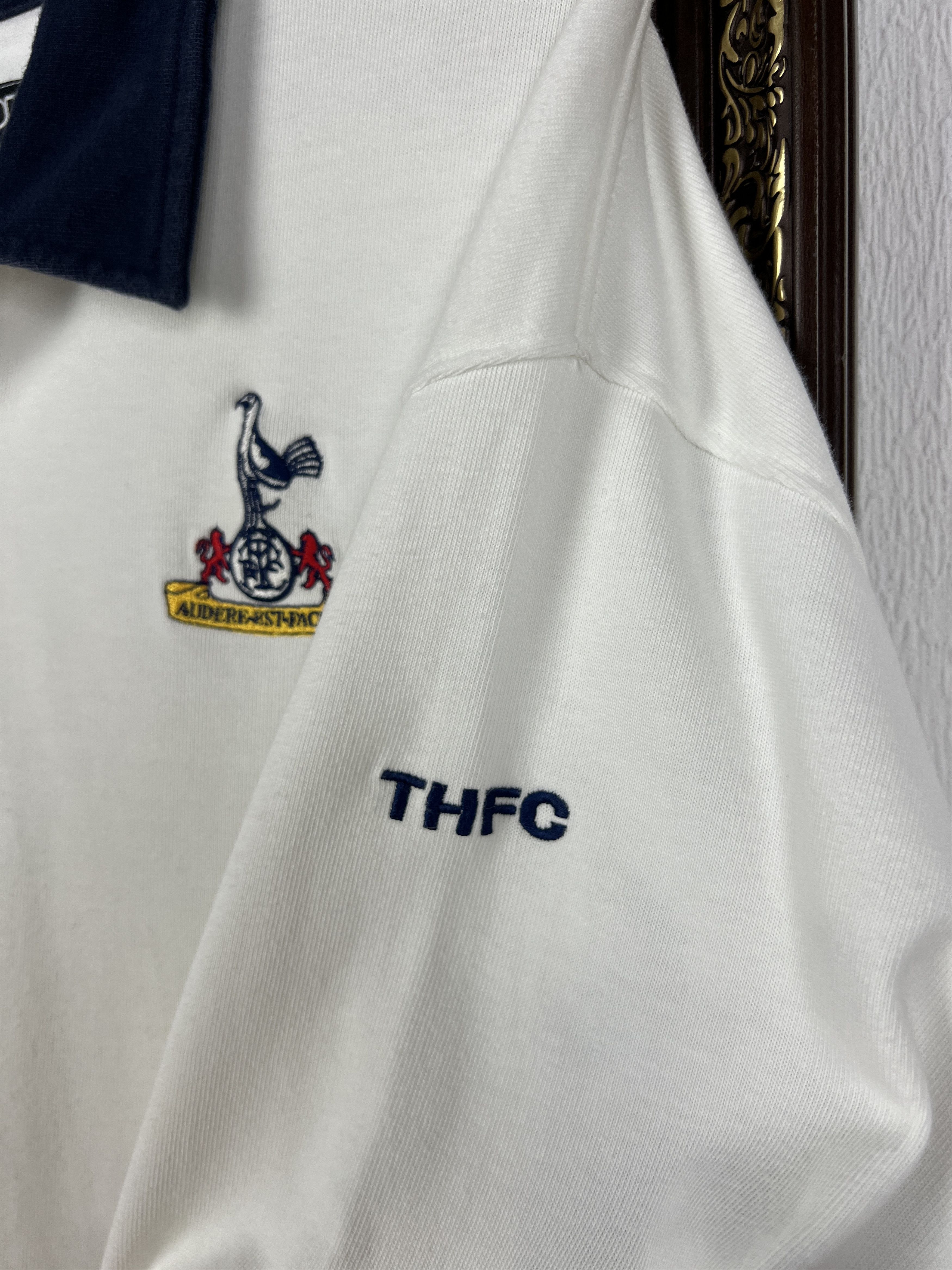 Kappa Tottenham Football Polo Shirt Long Sleeve Jersey Trikot Size US XXL / EU 58 / 5 - 4 Thumbnail