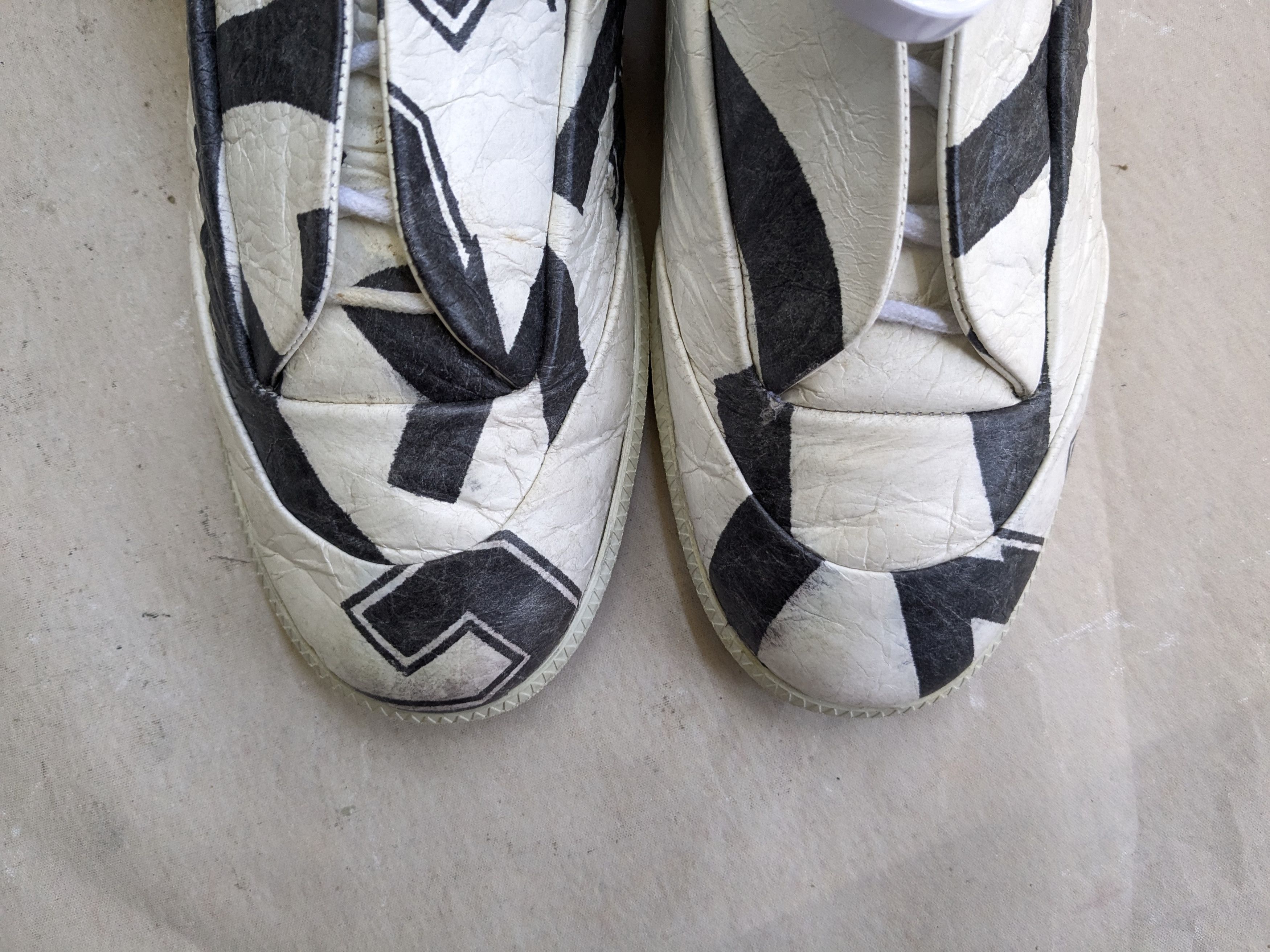 Maison Margiela Maison Margiela Future White 14 47 High Tops Leather Size US 14 / EU 47 - 5 Thumbnail