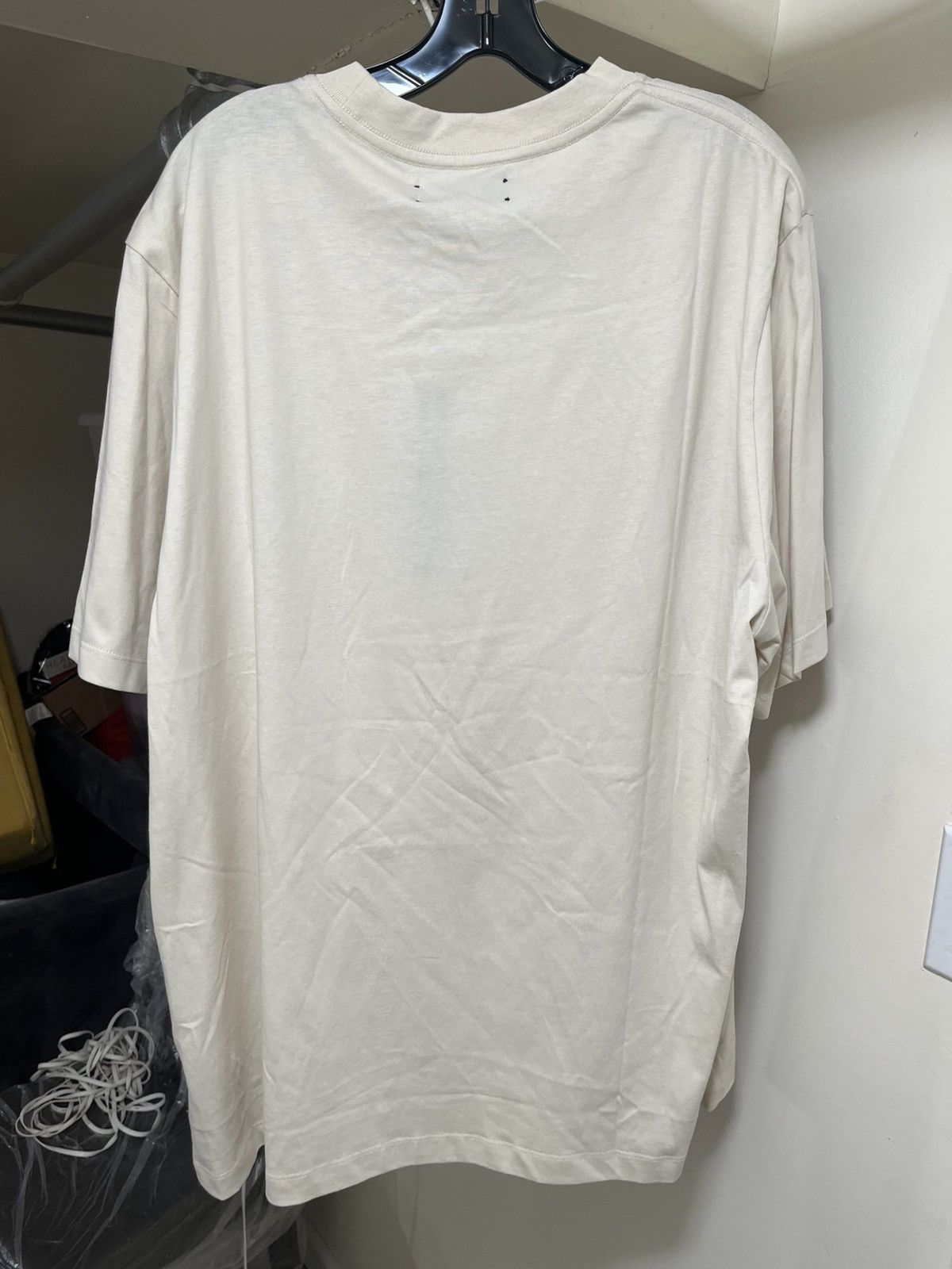 Amiri Amiri Staggered Tee Sz XXL(Cream) Size US XXL / EU 58 / 5 - 4 Thumbnail