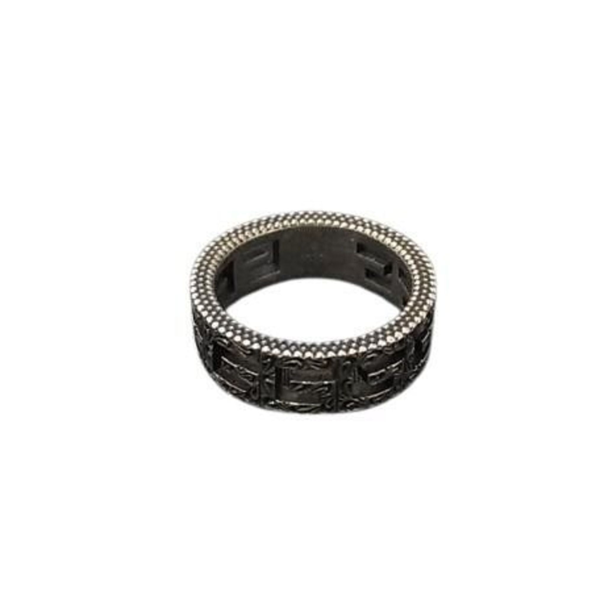 Gucci GUCCI Arabesque Square G Ring in Silver SV925 for Women Size ONE SIZE - 1 Thumbnail
