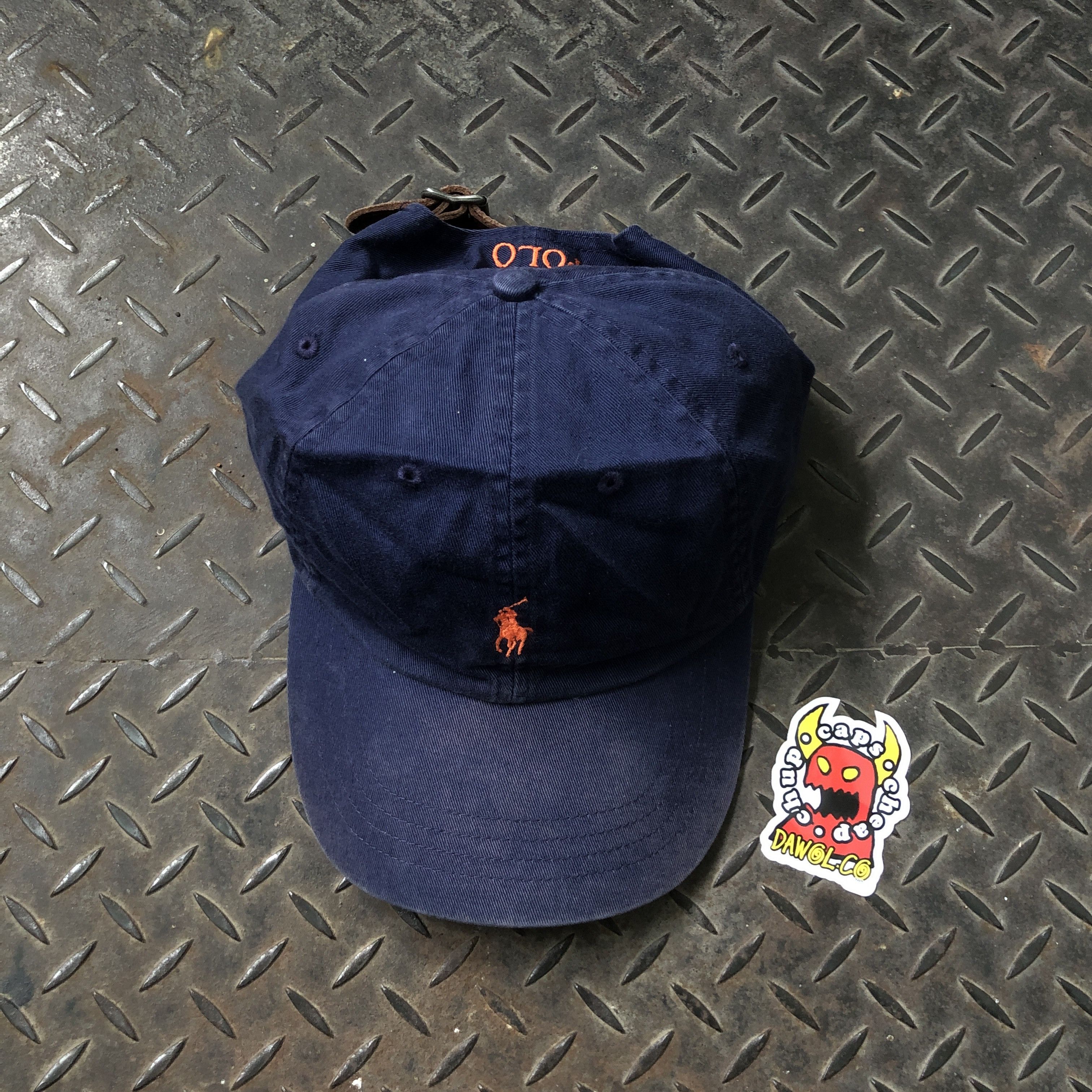 Polo Ralph Lauren Polo Ralph Lauren Navy Sunfaded Hat Size ONE SIZE - 1 Thumbnail