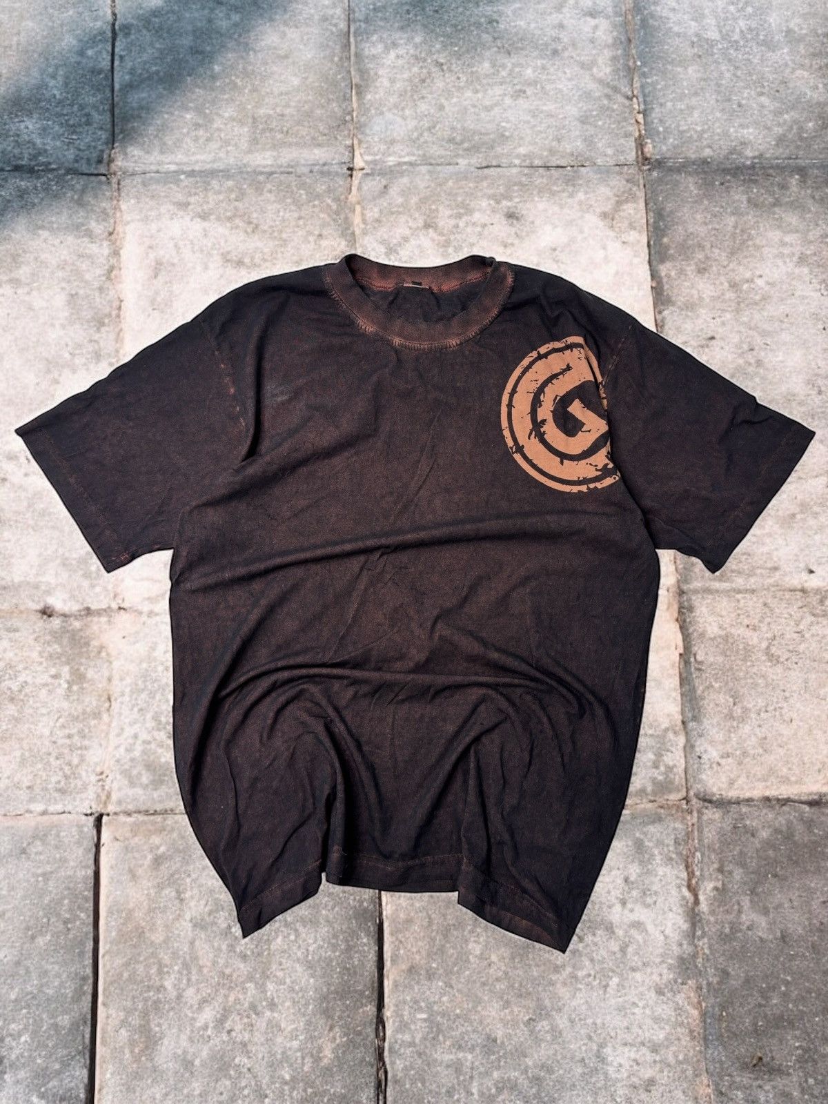 Japanese Brand Vintage faded tee avant garde japanese affliction vibe swag Size US L / EU 52-54 / 3 - 1 Thumbnail