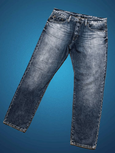 Polo Ralph Lauren Polo Ralph Lauren Vintage Distressed Thrashed Jeans Logo Y2K Size US 29 - 1 Thumbnail