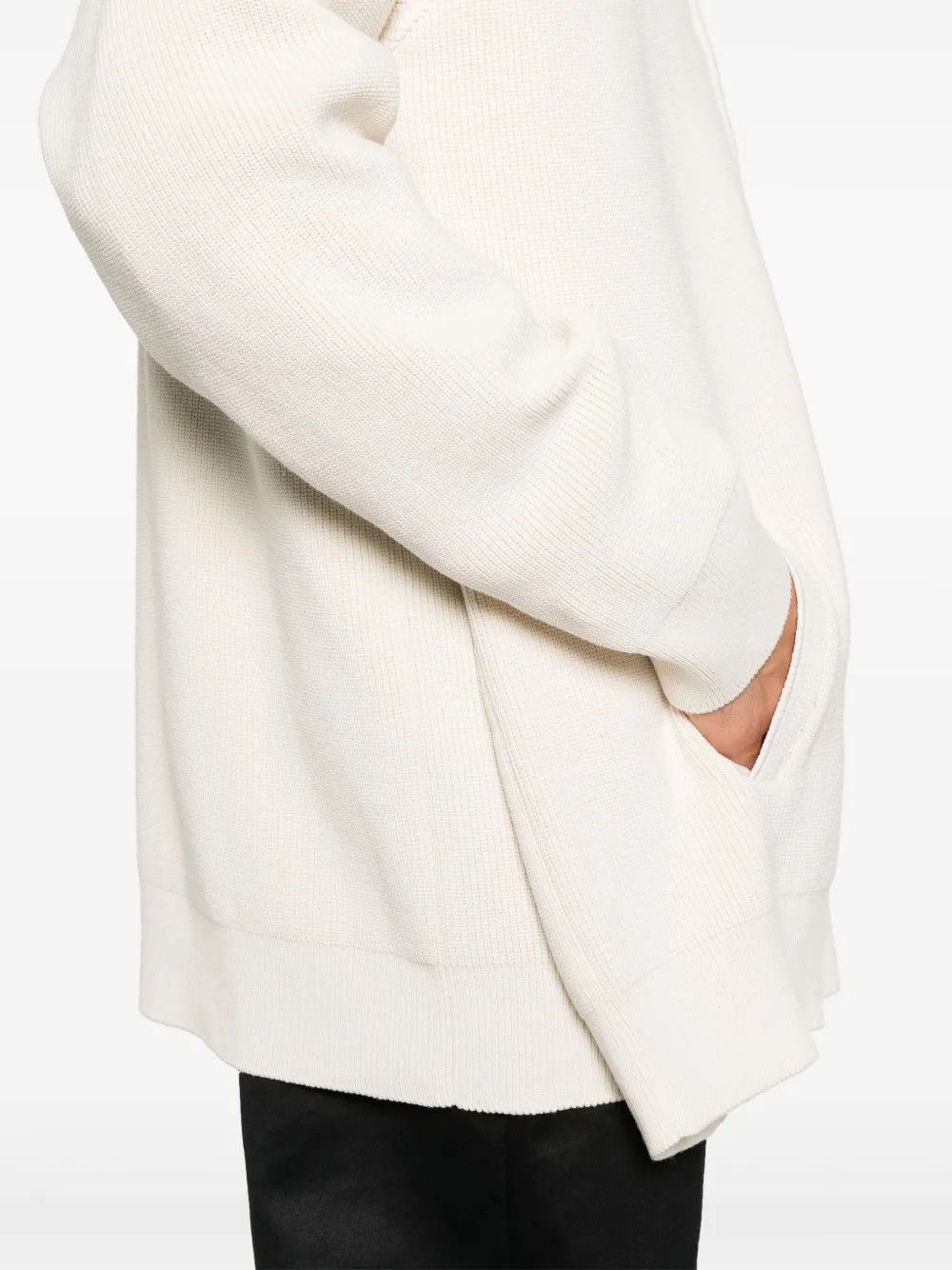 Balenciaga o1y0626 Cardigan in Ivory Size US S / EU 44-46 / 1 - 3 Thumbnail