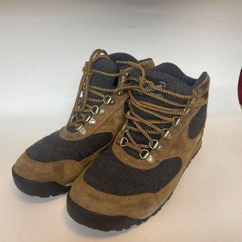 Danner Danner Jag Wool Elk Leather Lace Hiking Boots Men Size 9.5D Size US 9.5 / EU 42-43 - 8 Thumbnail