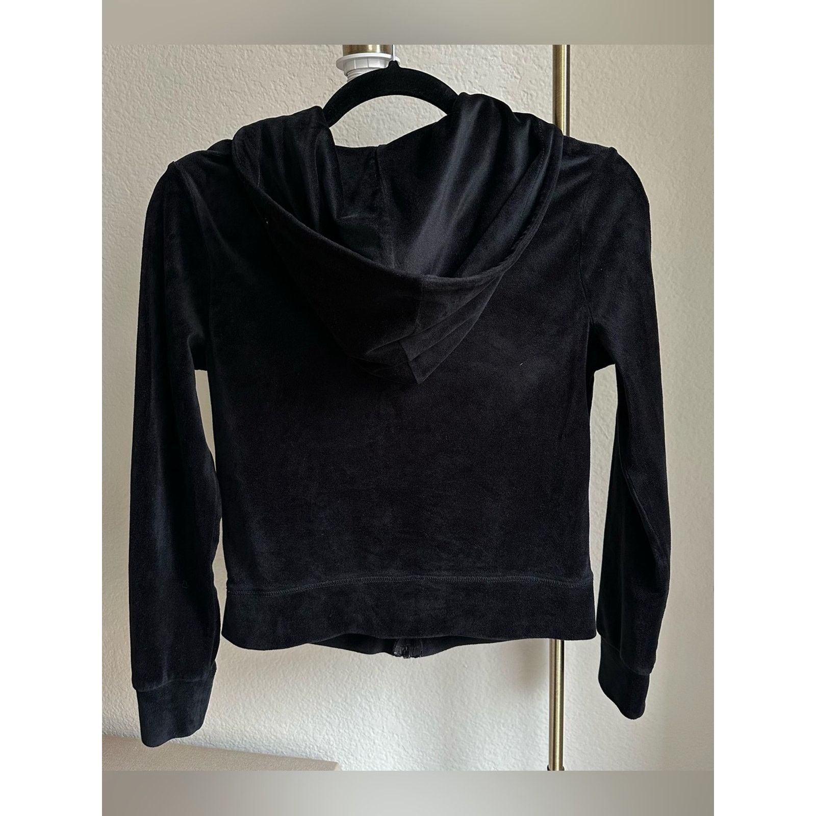 Juicy Couture Juicy Couture Black Zip Up Jacket Size XS / US 0-2 / IT 36-38 - 3 Thumbnail