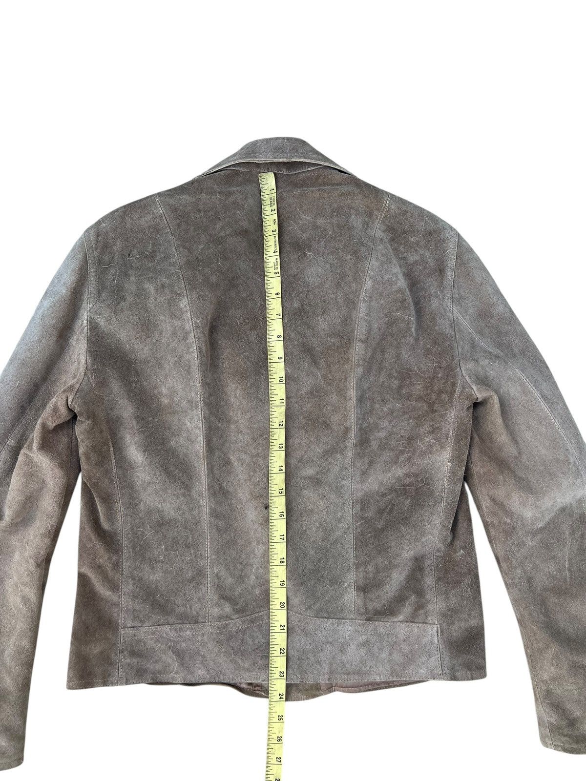 Branded Leather 60s Alta Classe Abbigliamento Patina Suede Leather Jacket Size US M / EU 48-50 / 2 - 19 Thumbnail