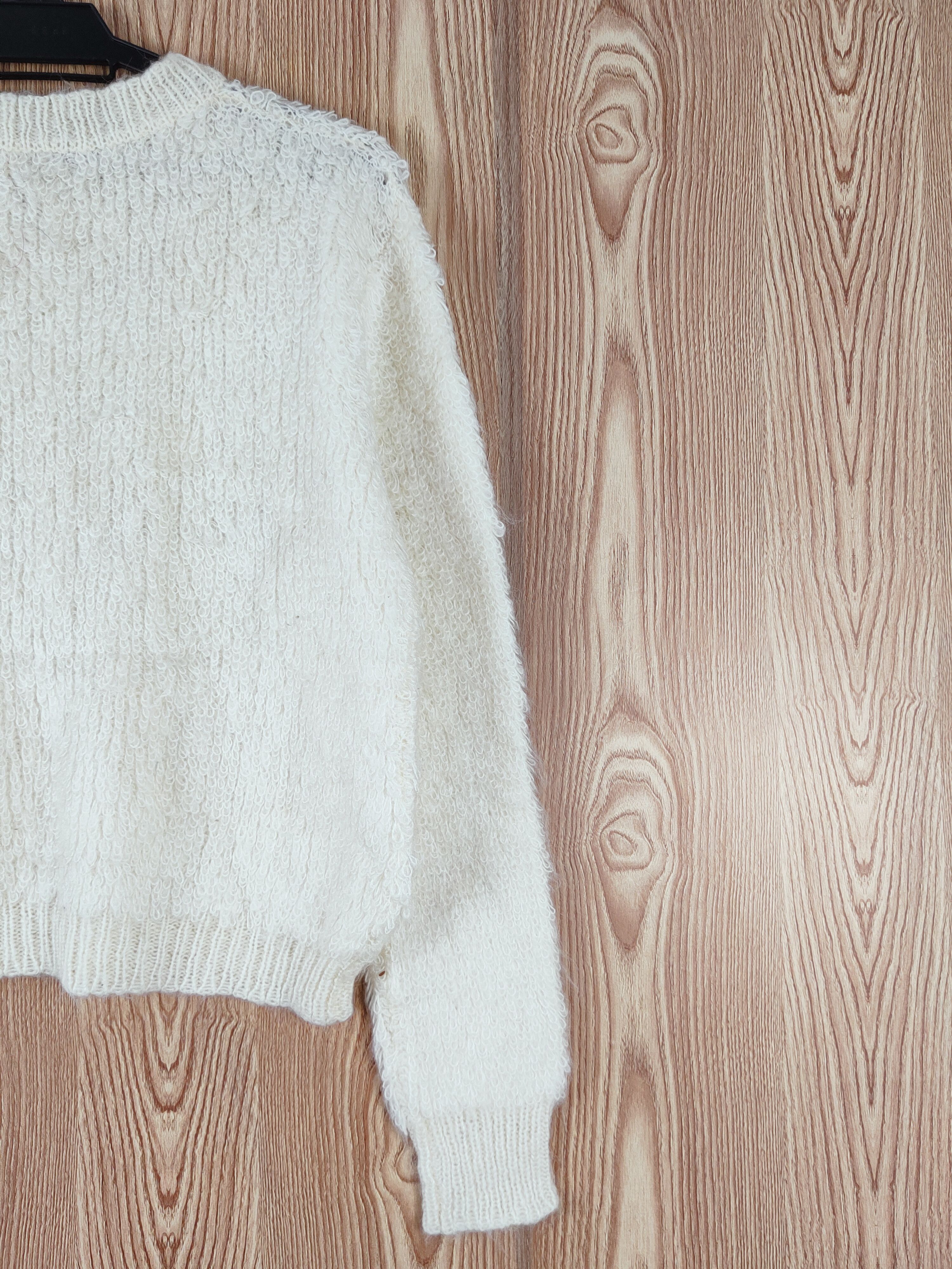 Japanese Brand Japanese Brand Ivory Knitwear Sweatshirts #W766 Size US M / EU 48-50 / 2 - 9 Thumbnail