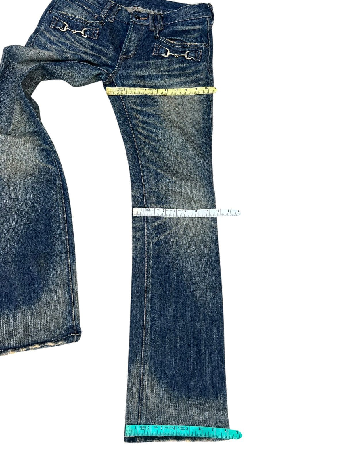BUFFALO BOBS Vintage Buffalo Jeans Distressed Mud Denim Bootcut Jeans Size US 30 / EU 46 - 3 Thumbnail