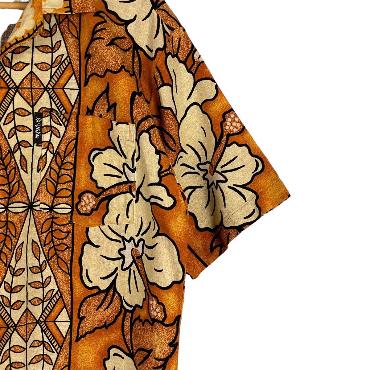 Fiji Vintage Kai-Veikau Tiki Kawaii Button Shirt Size US S / EU 44-46 / 1 - 4 Thumbnail