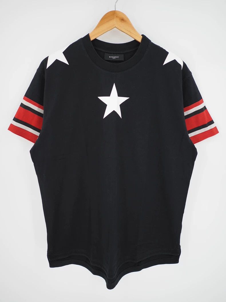 Givenchy Givenchy red sleeve striped star short sleeve Size US XXS / EU 40 - 2 Thumbnail
