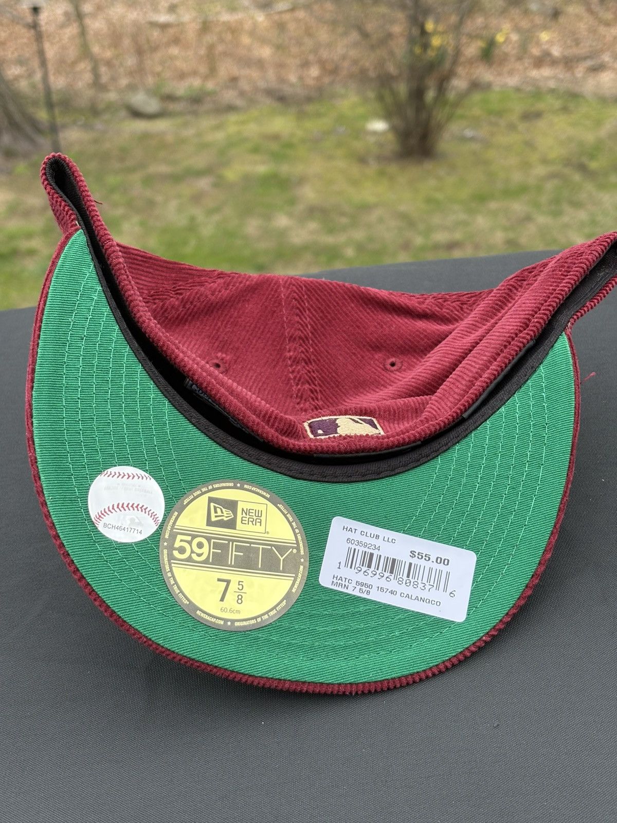 Hat Club Hat Club Corduroy LA Angels 25th Anniversary Patch 7 5/8 Size ONE SIZE - 3 Thumbnail