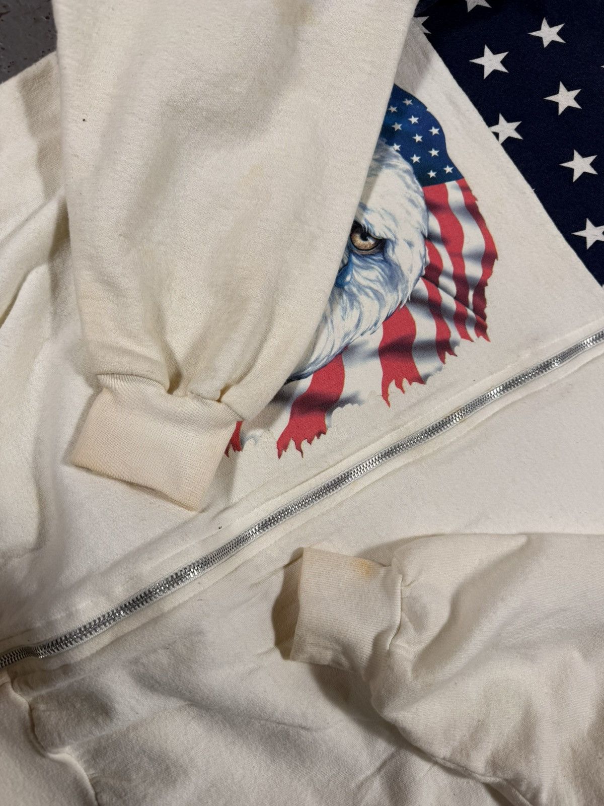 Other Insane Usa America Wagle Zipup Sweater Size US XL / EU 56 / 4 - 4 Thumbnail