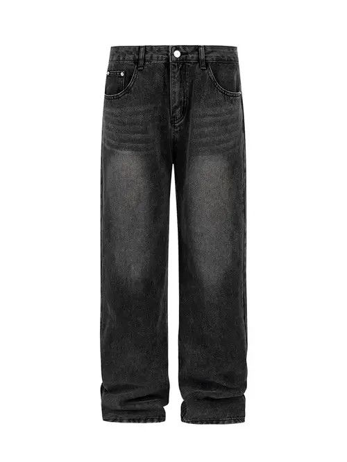 VIBE Stylish High-Waisted Black Denim Jeans Size US 32 / EU 48 - 6 Thumbnail
