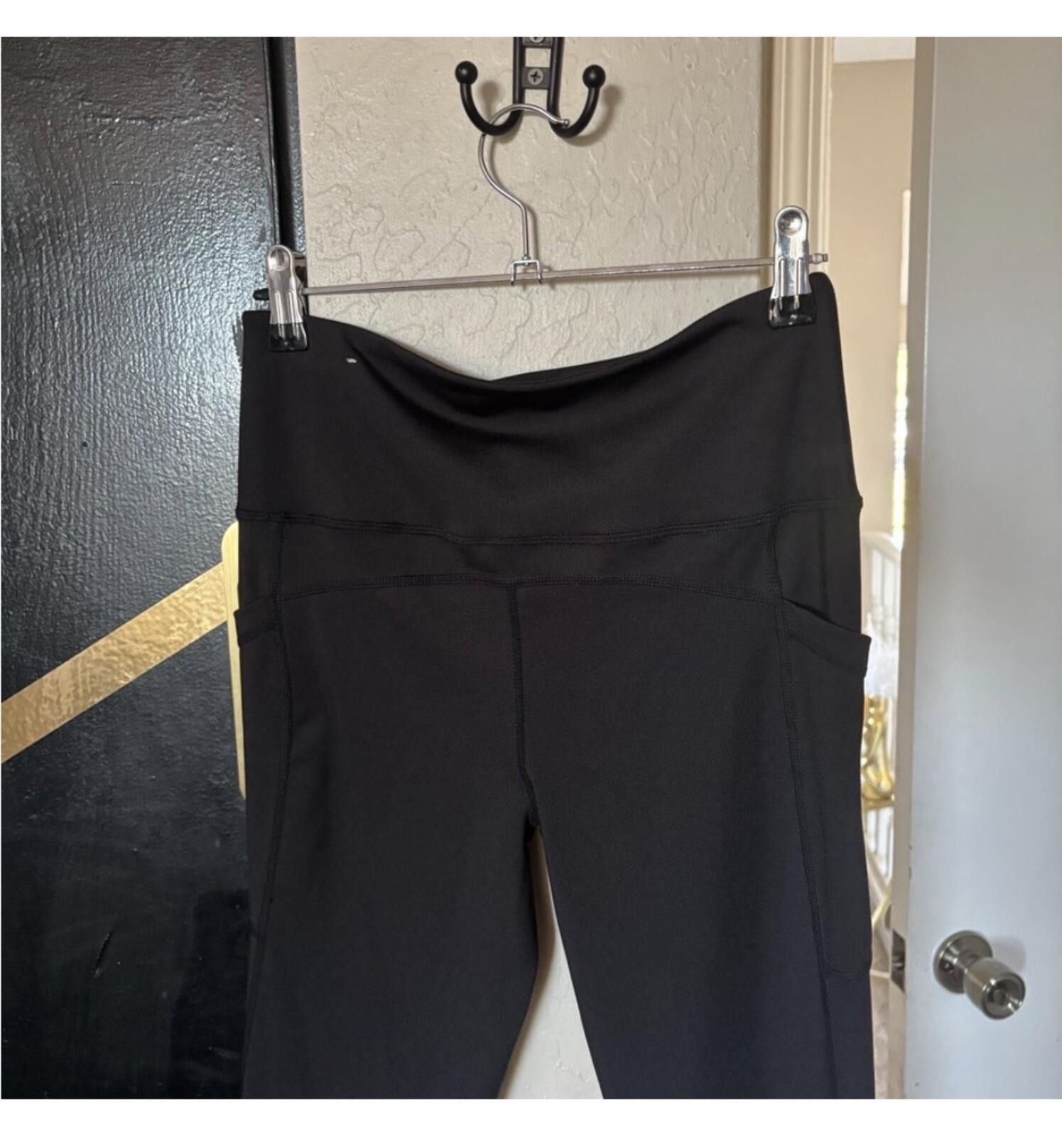 Other Womens Vital Life Black Active Flared Leggings Size 28" / US 6 / IT 42 - 3 Thumbnail