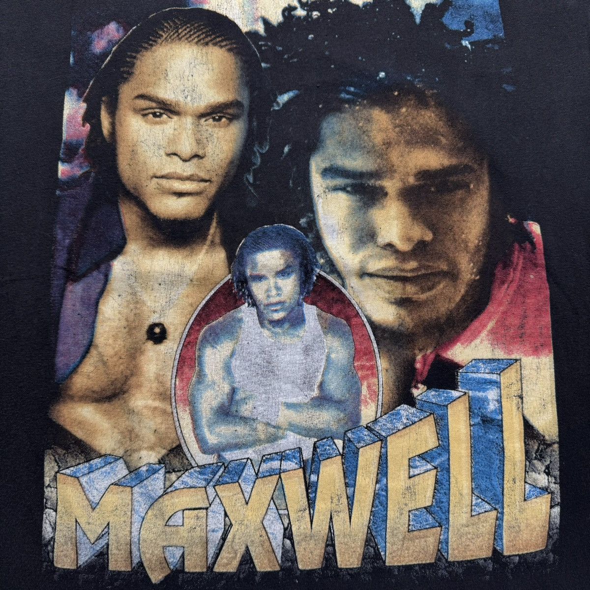 Rap Tees Vintage x Maxwell Size US XL / EU 56 / 4 - 2 Thumbnail