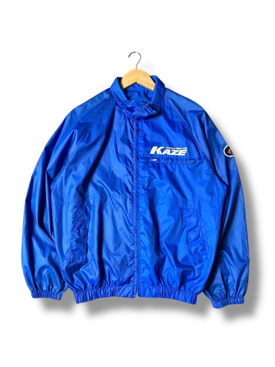Japanese Brand × Vintage Vintage KAZE Japanese Brand Racing Jacket (127) Size US S / EU 44-46 / 1 - 1 Thumbnail