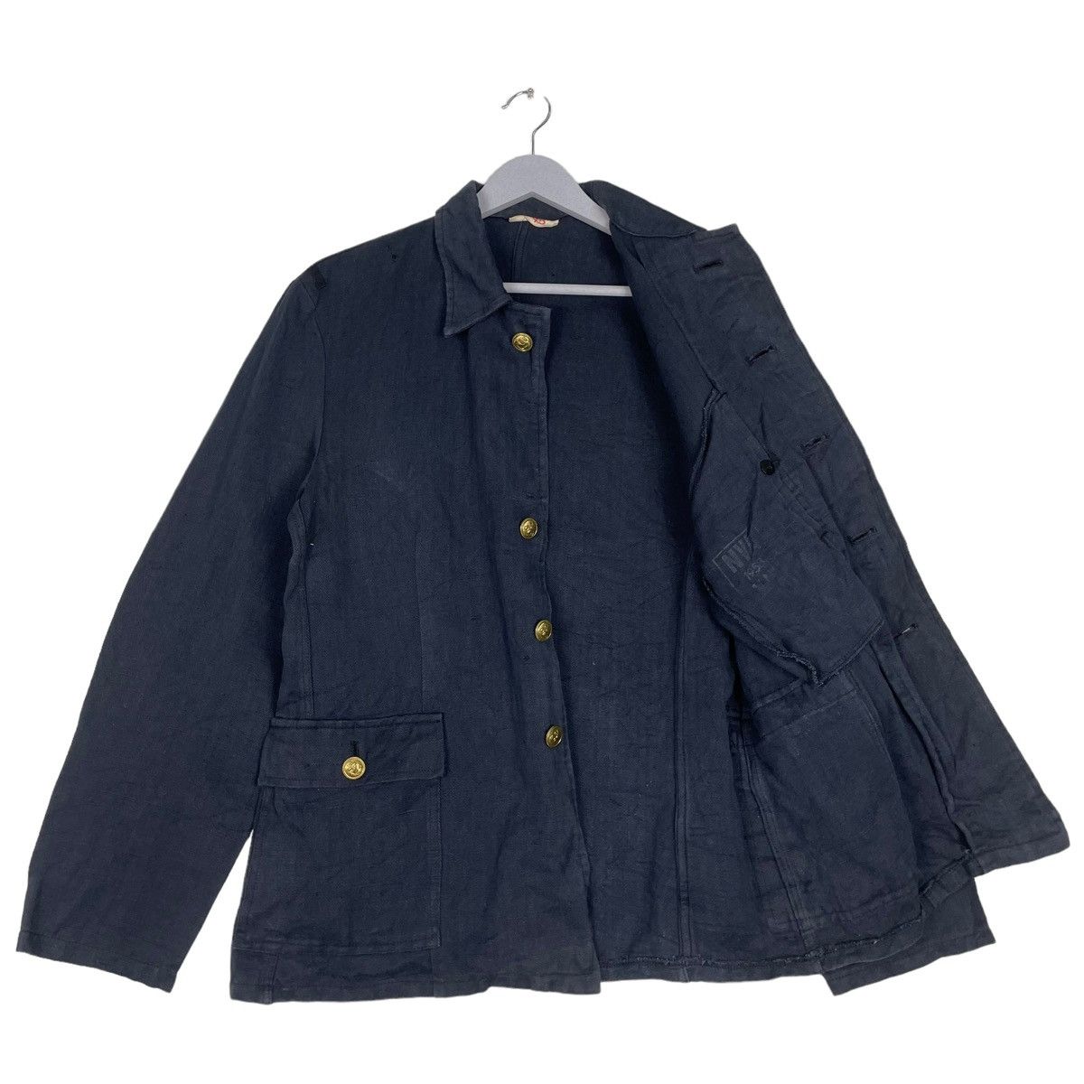 Vintage 💥50s NAVY MILITARY HBT JACKET Size US M / EU 48-50 / 2 - 8 Thumbnail