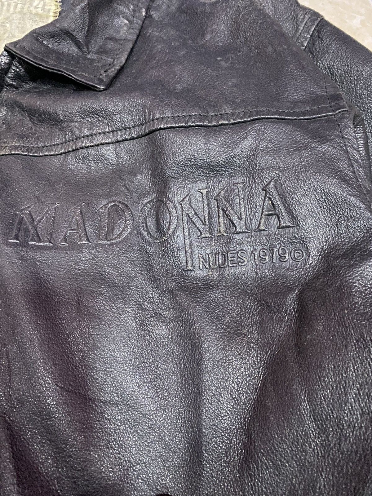 Japanese Brand Madonna Nudes 1979 Pig Nappa Leather Jacket Size US L / EU 52-54 / 3 - 3 Thumbnail