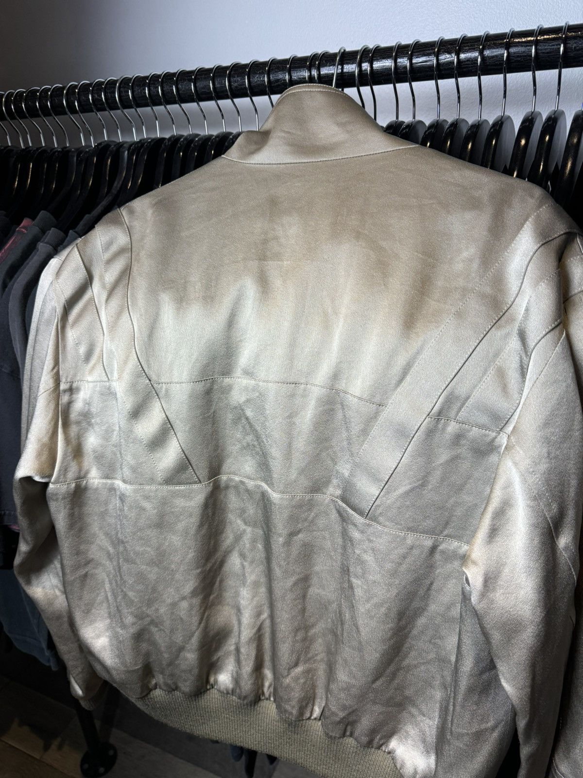 Saint Laurent Paris Saint Laurent Satin Teddy Zip Up Jacket - 48 Size US M / EU 48-50 / 2 - 5 Thumbnail