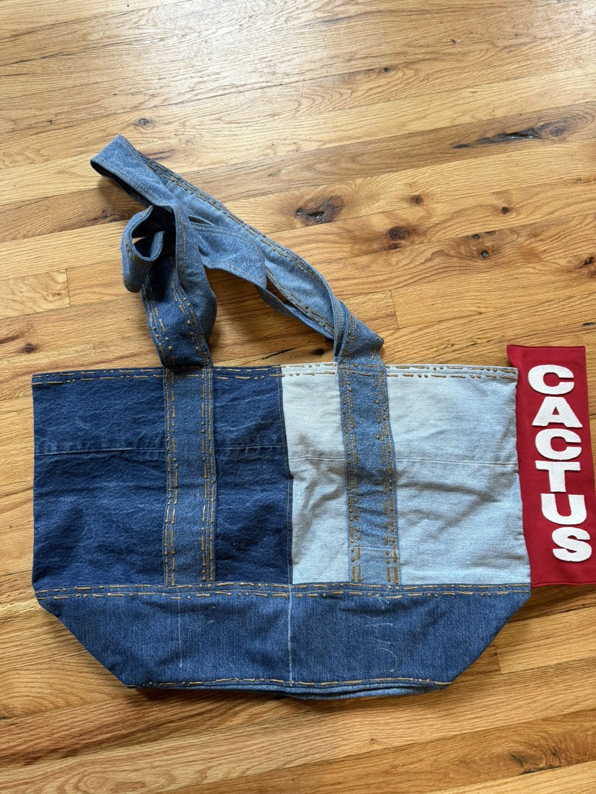 Cactus Plant Flea Market × DENIM TEARS cactus plant flea market x denim tears x levis tote bag Size ONE SIZE - 3 Thumbnail