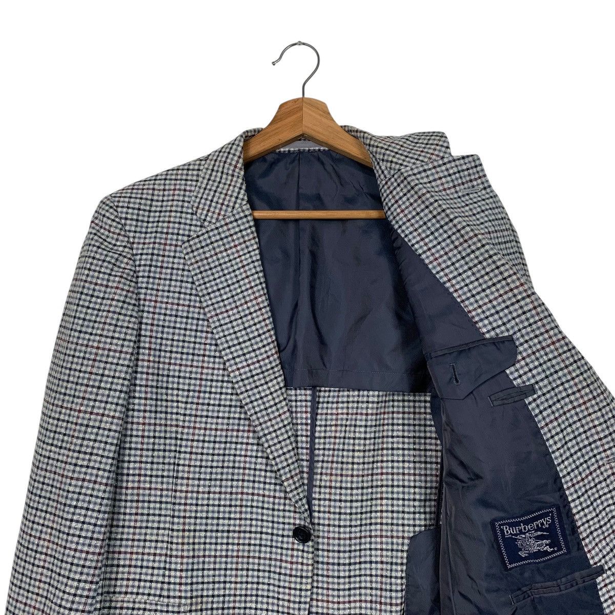Burberry Vintage Burberrys Checkered Casual Jacket Size US M / EU 48-50 / 2 - 10 Thumbnail