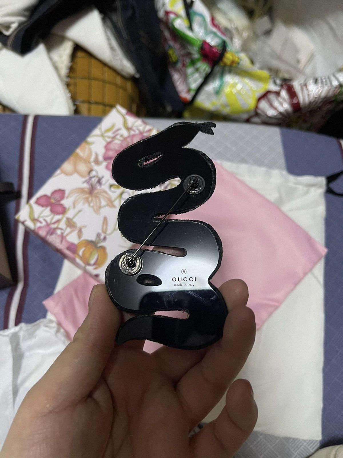 Gucci Gucci runway snake brooch Size ONE SIZE - 3 Thumbnail