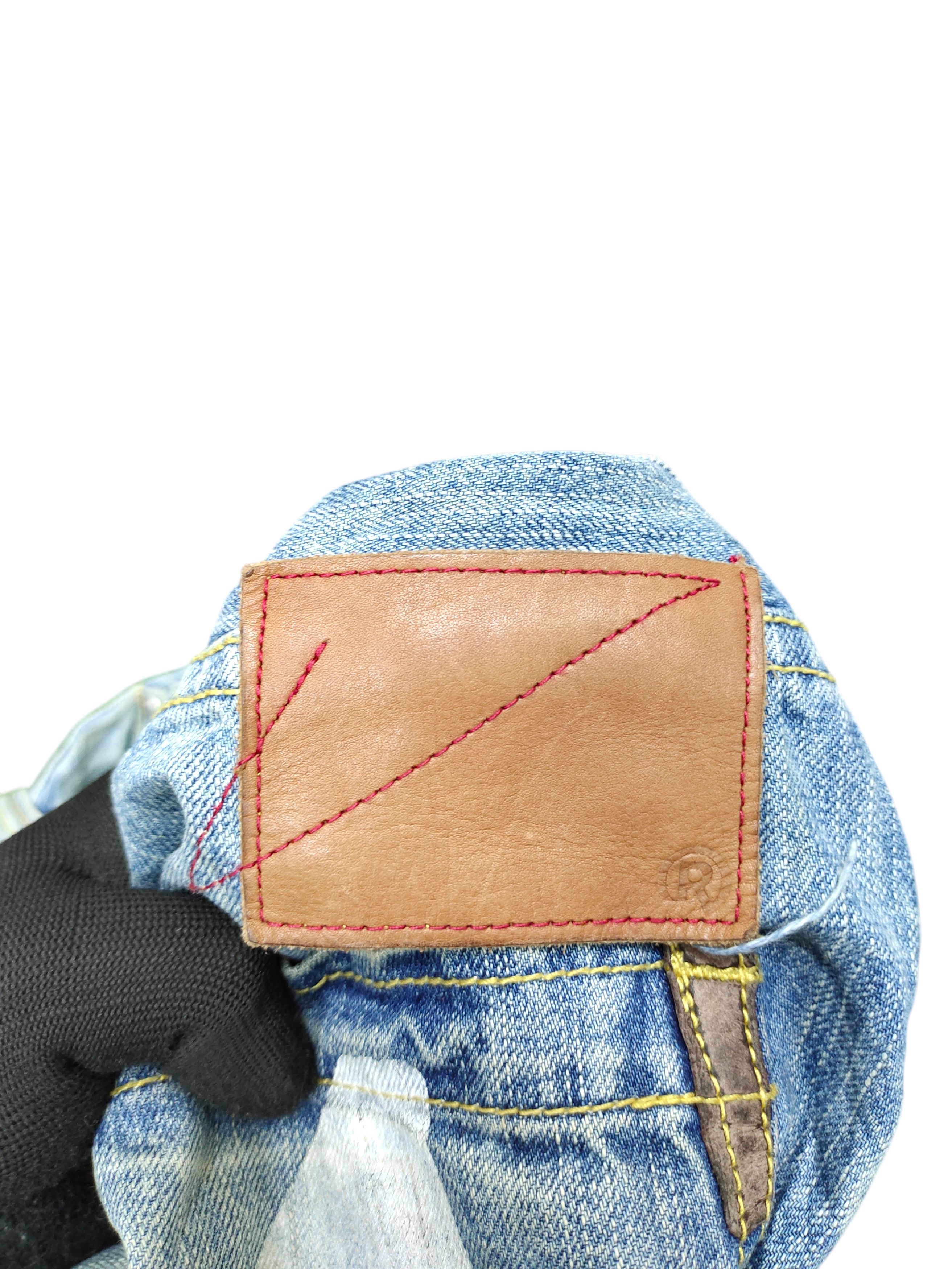 Kapital Real B Voice Japan '34 Real' Clawmark Faded Denim Jeans Size US 32 / EU 48 - 13 Thumbnail