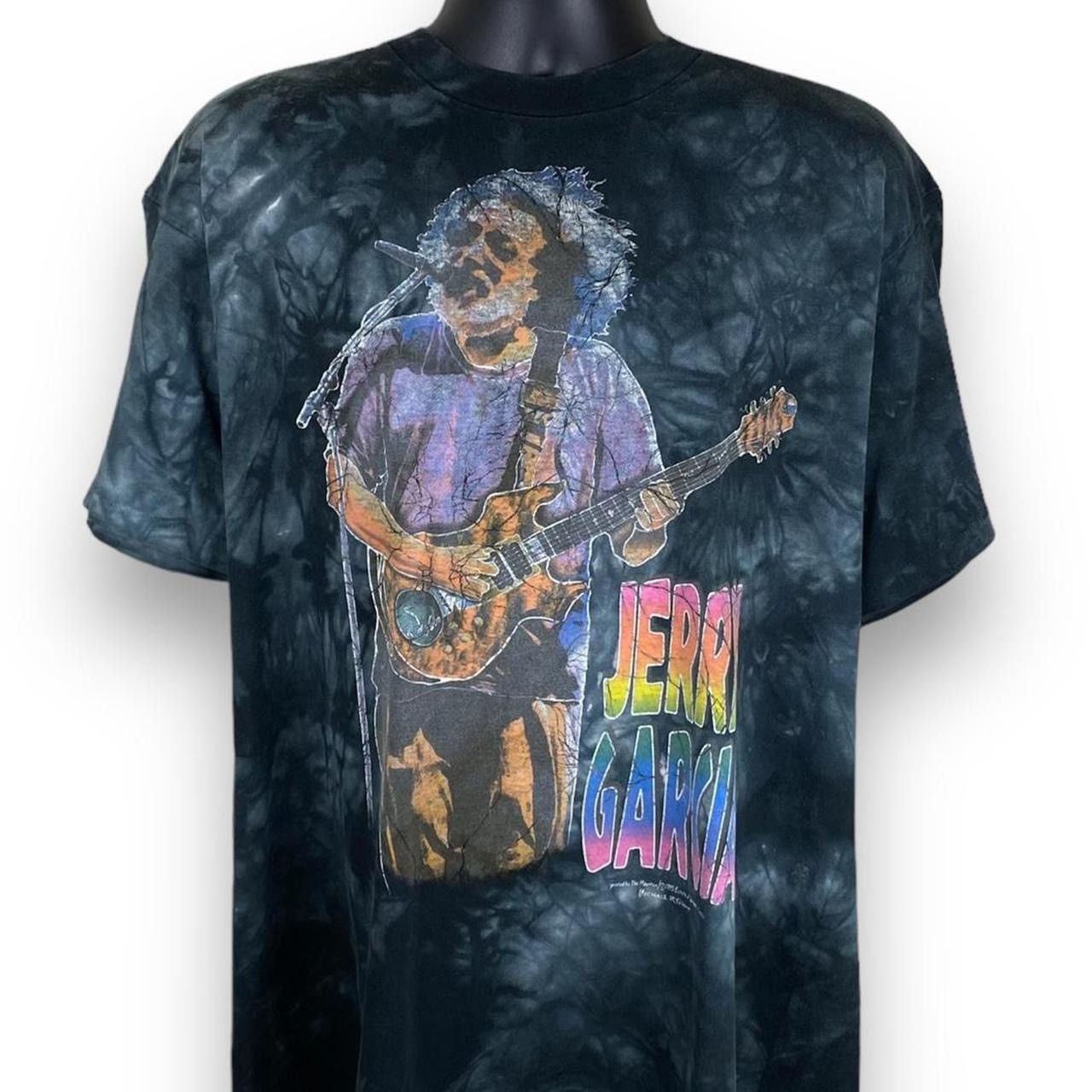 image of Band Tees x Grateful Dead Vintage 90's Tennessee River Jerry Garcia Band Tee Tshirt in Grey (Size X