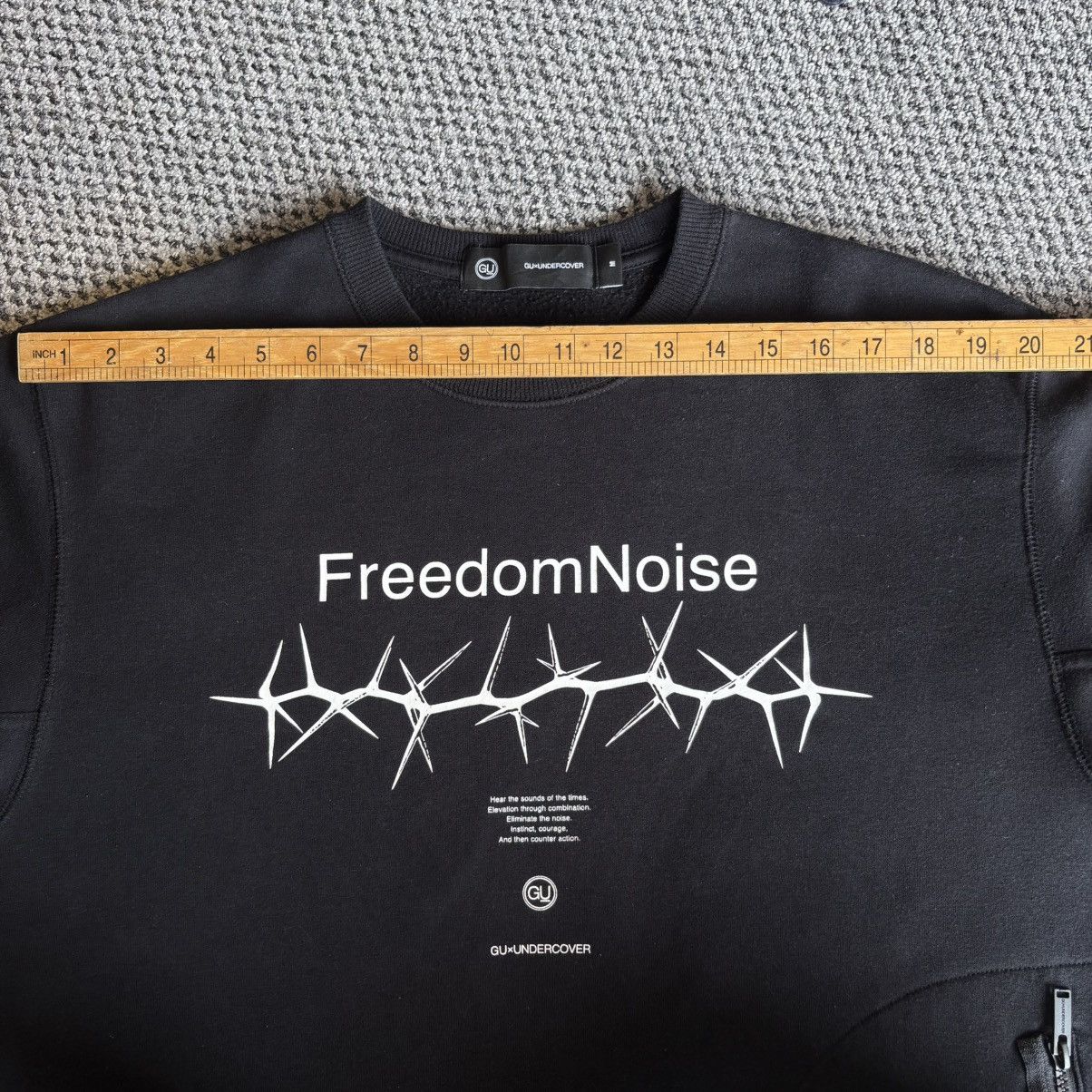GU × Undercover Undercover X GU Freedom Noise Sweatshirt Size US M / EU 48-50 / 2 - 13 Thumbnail