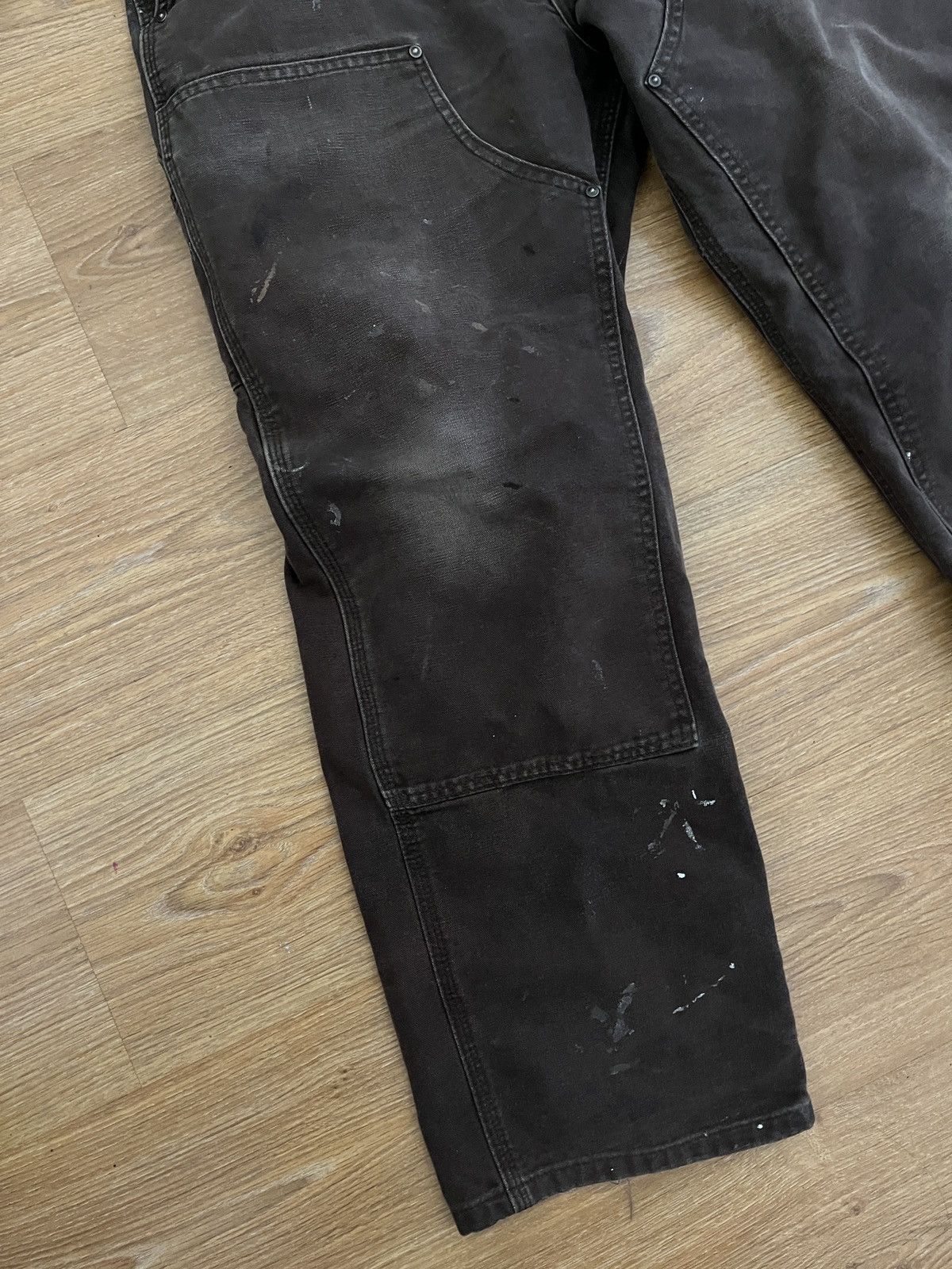 Carhartt vtg carhartt double knee brown Size US 34 / EU 50 - 6 Thumbnail