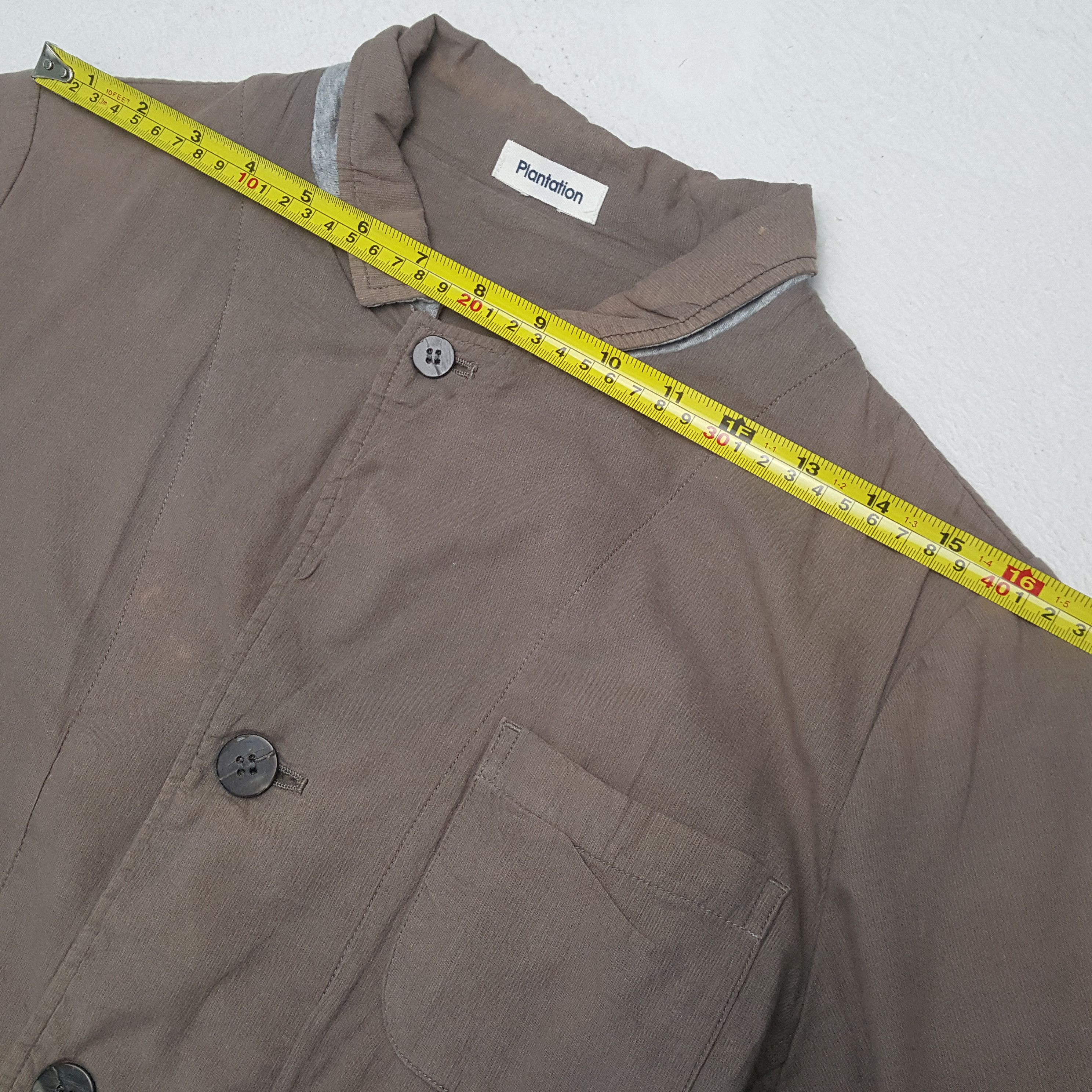 Japanese Brand Plantation by Issey Miyake Designer Shirt RR25 Size US M / EU 48-50 / 2 - 4 Thumbnail