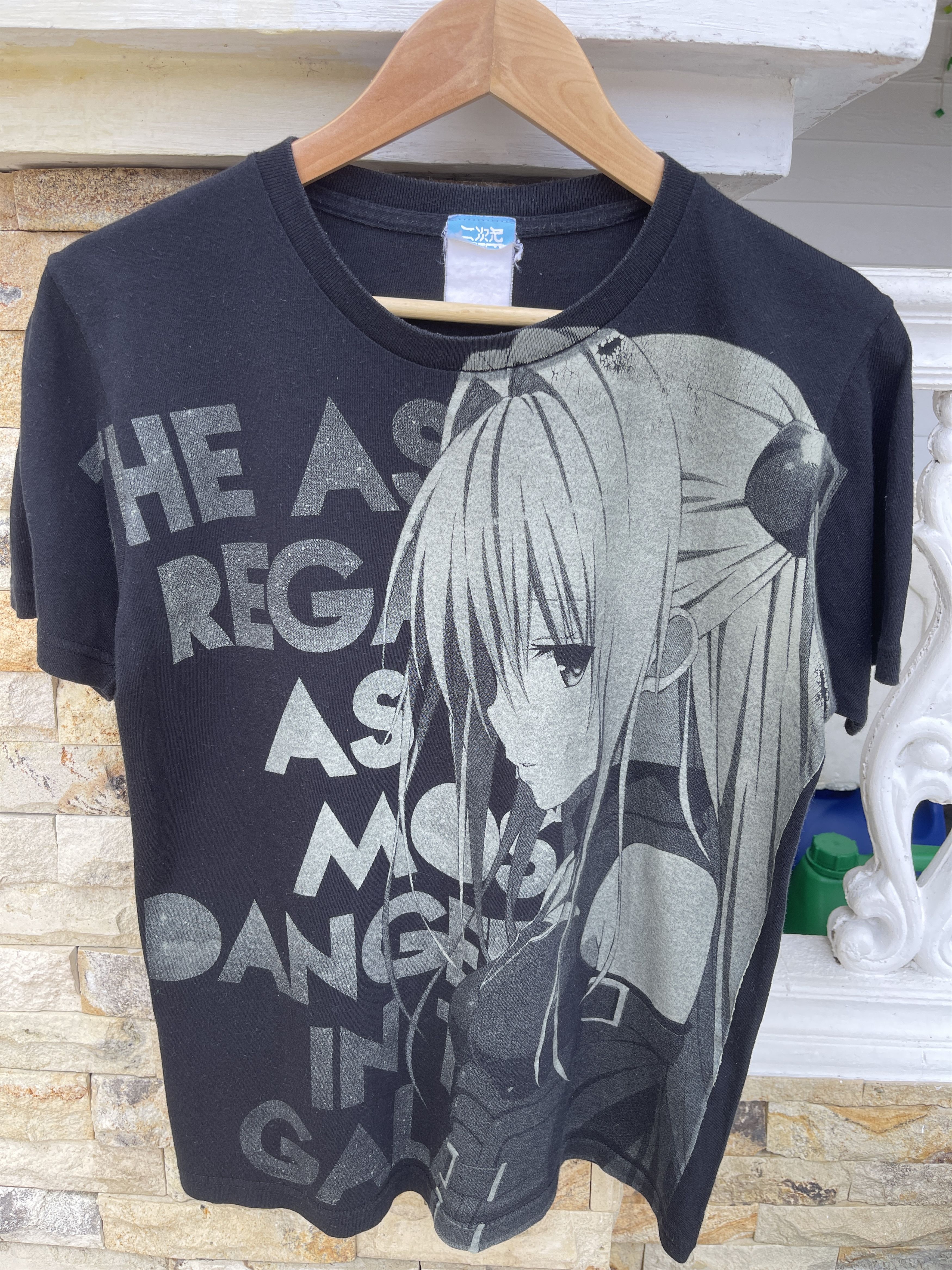 Anime Last🔥Vtg Anime To Love Ru 3 (Golden Darkness) Overprint Tee Size US S / EU 44-46 / 1 - 2 Thumbnail