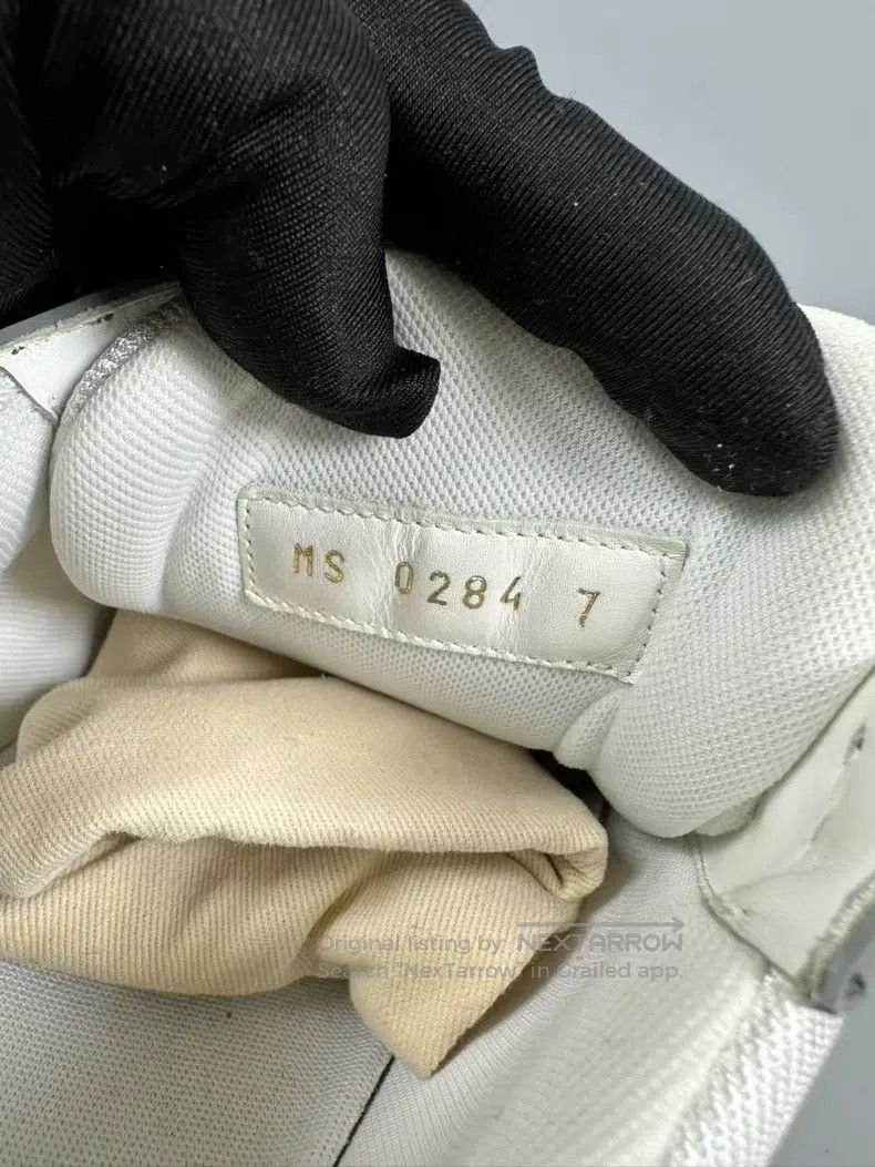 Louis Vuitton Louis Vuitton Grey and White Denim Trainer Casual Shoes Size US 7 / EU 40 - 5 Thumbnail