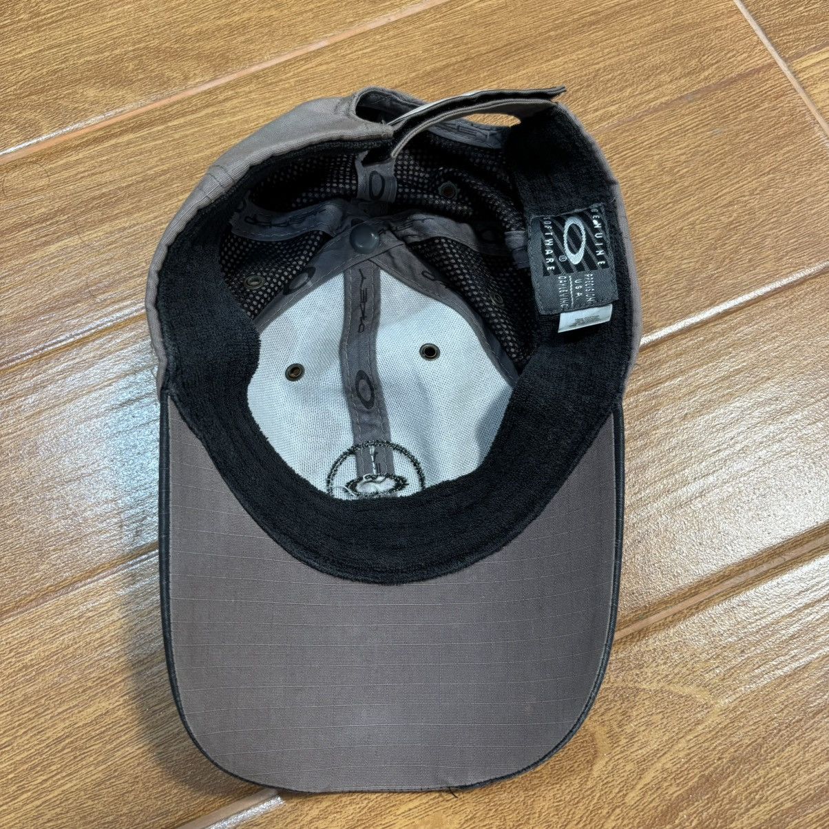 Oakley × Vintage Vintage ΟaκΙey Sun Fade Strapback Hat Size ONE SIZE - 8 Thumbnail