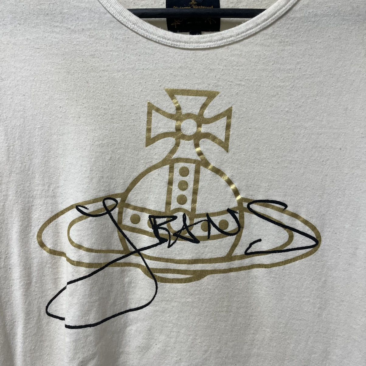 Vivienne Westwood Vivienne Westwood Big Logo T shirt Size US L / EU 52-54 / 3 - 5 Thumbnail